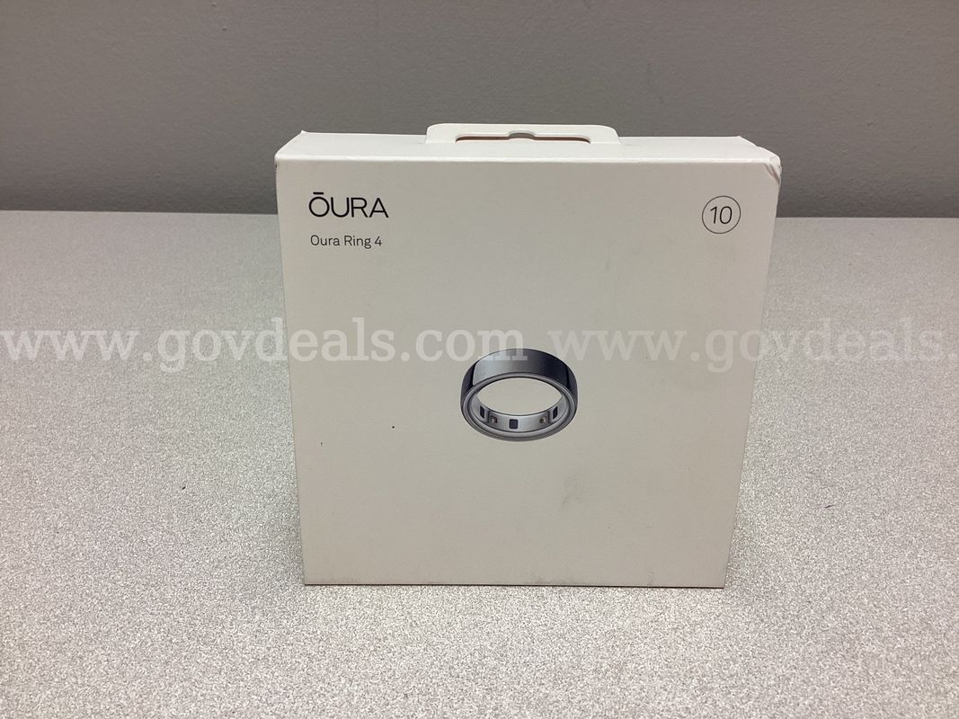 OURA Ring 4 ,  Silver size10