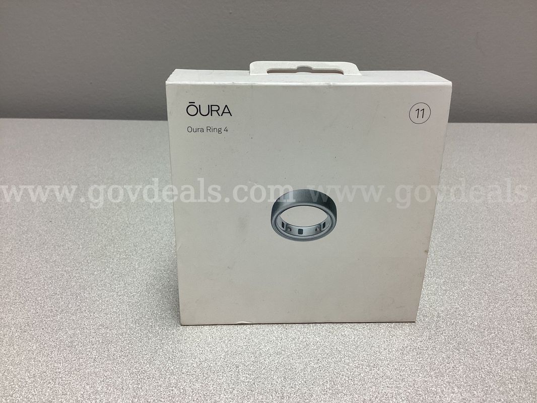 OURA Ring 4 , Brushed Silver size 11