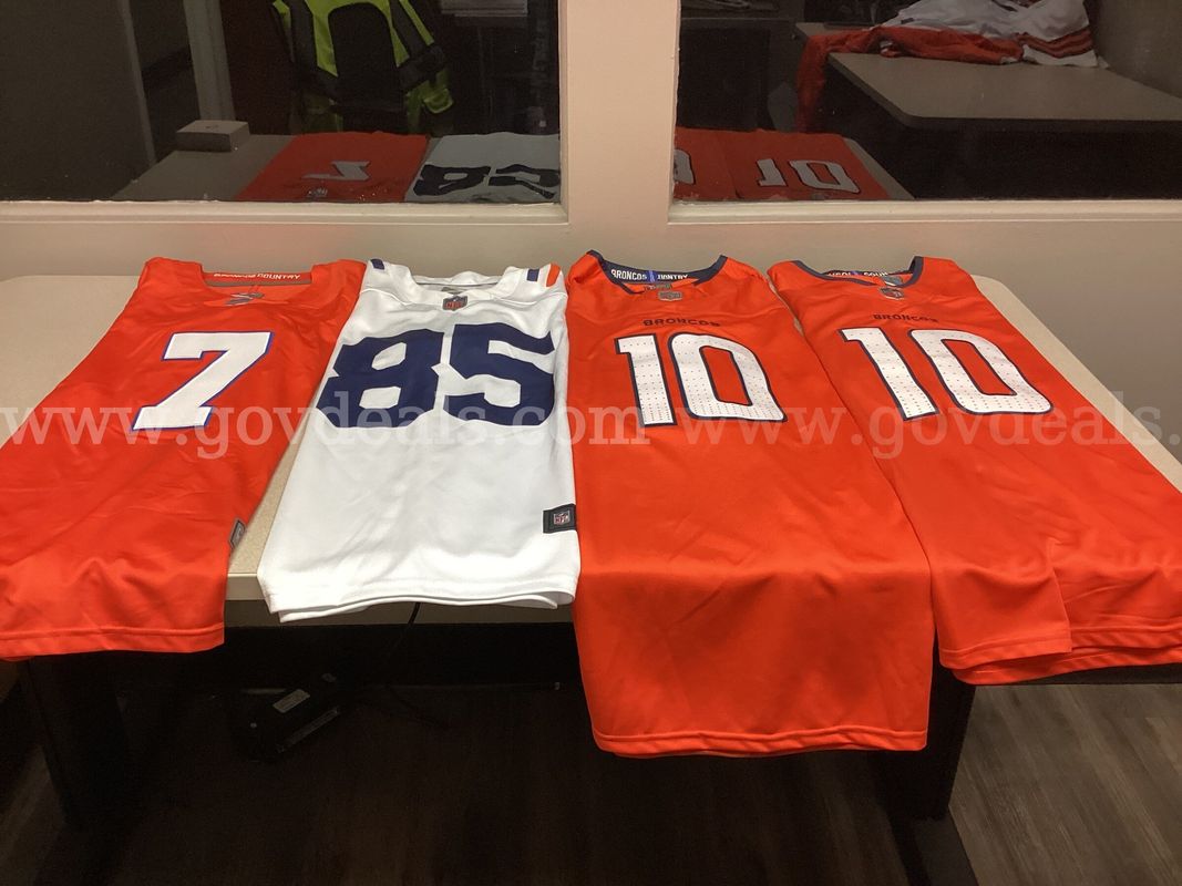 Lot of 4 Denver Broncos Jerseys