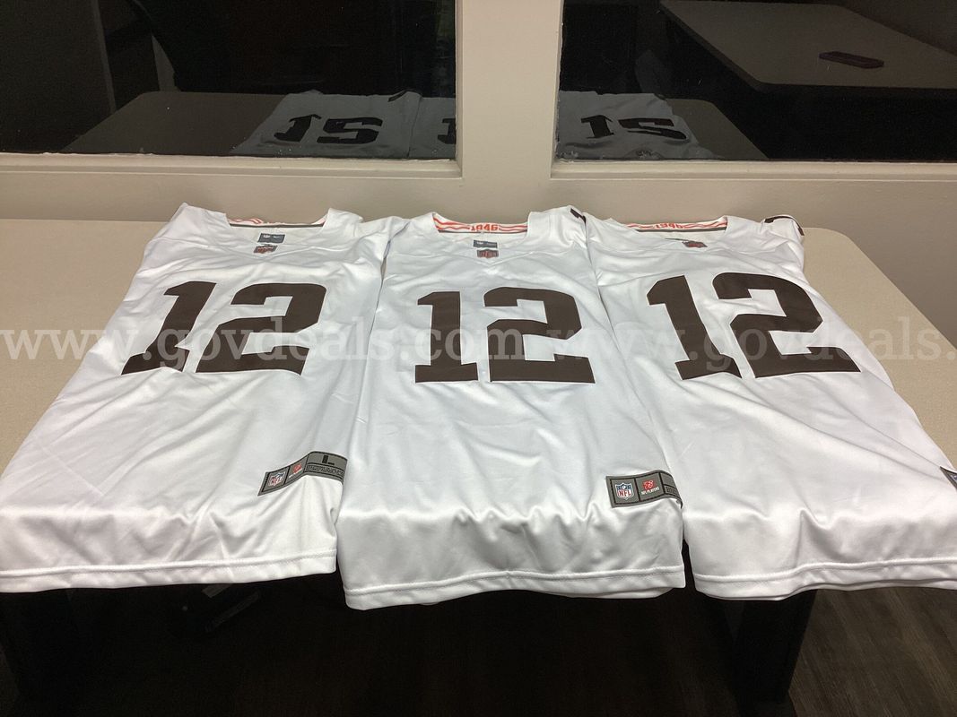 Lot of 3 Cleveland Browns Jerseys
