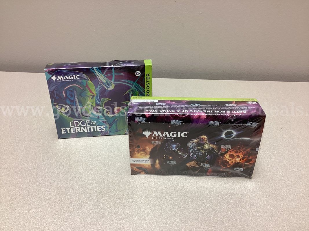 the Gathering Edge of Eternities Play Boosters & Collector Booster ( seal is broken )
