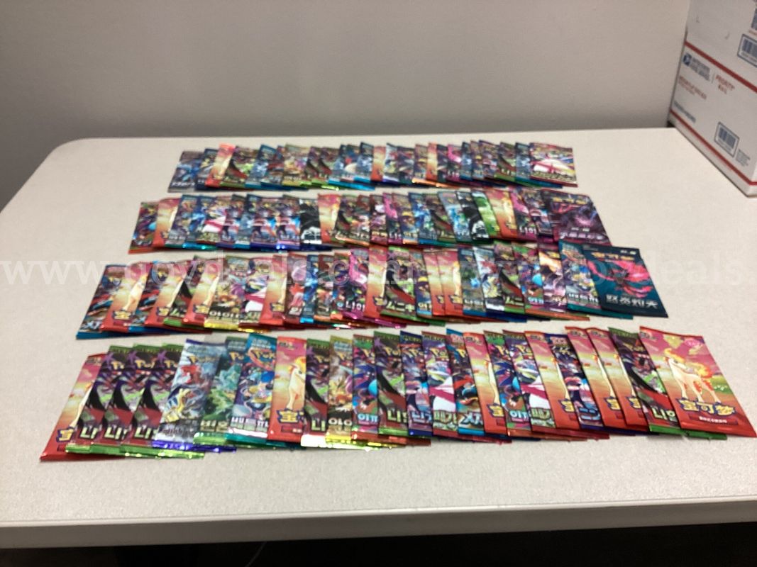 100 Assorted Japanese Pokémon Booster Packs