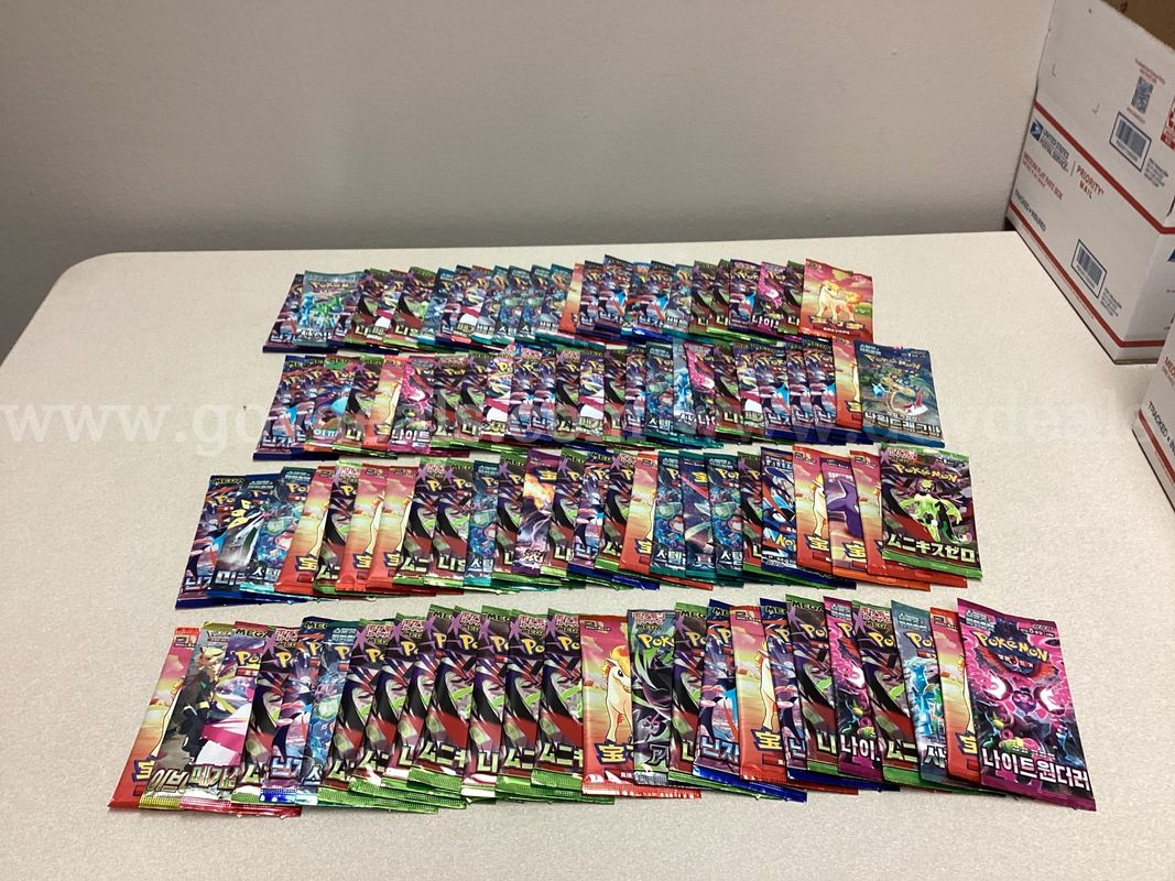 100 Assorted Japanese Pokémon Booster Packs