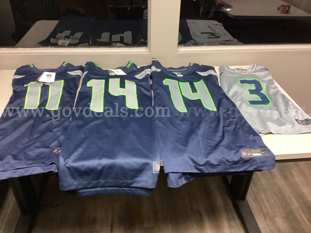 Lot of 4 Seahawks Jerseys