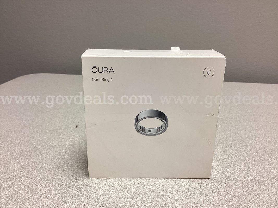 OURA Ring 4 , Silver size 8