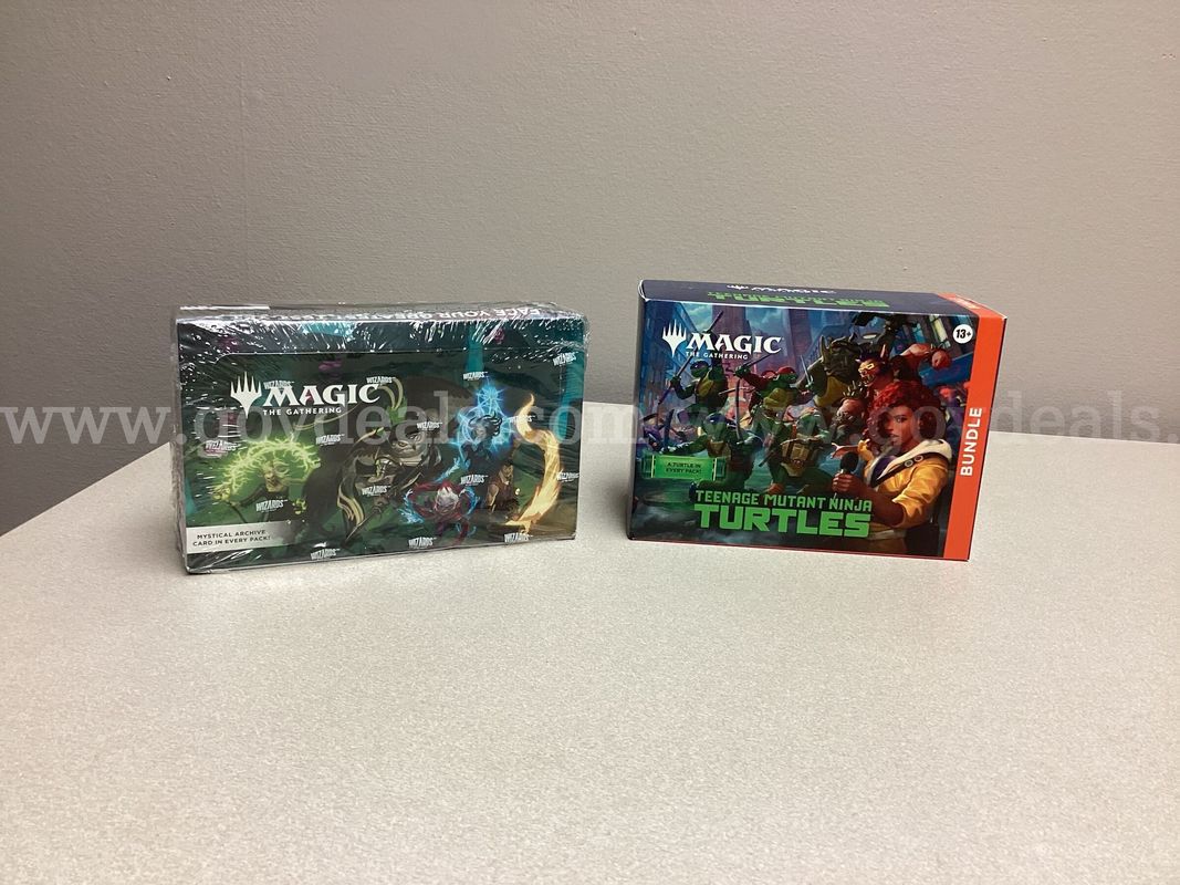 Lot of 1 Magic the Gathering Teenage Mutant Ninja Turtles Bundle, Secrets of Strixhaven Play Boosters