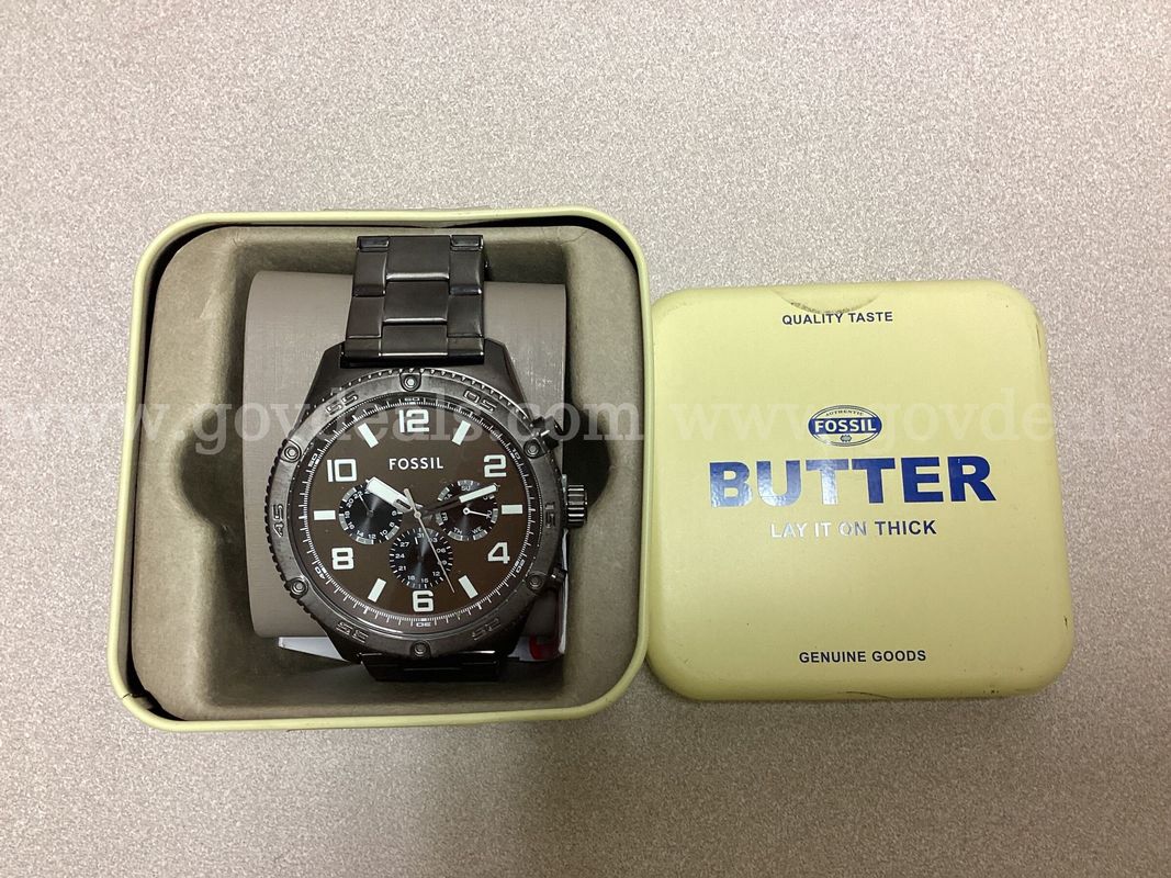 Fossil Brox Multifunction Smoke Stainless Steel Watch