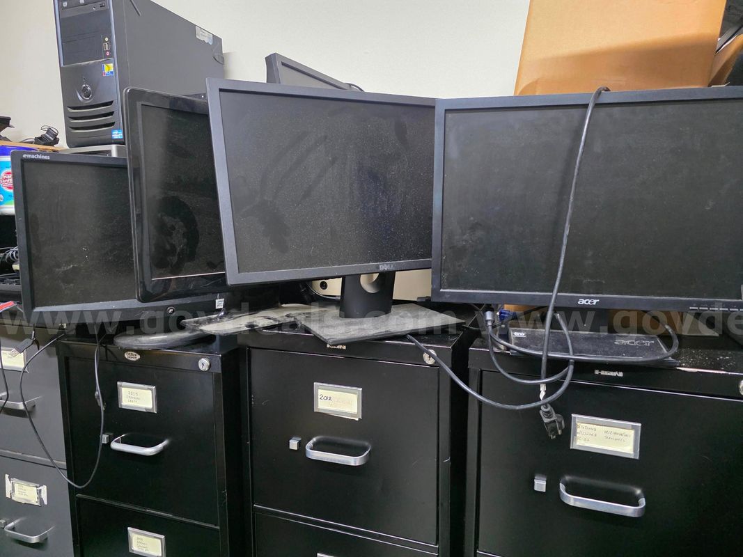 Computer Monitors and Key Boards