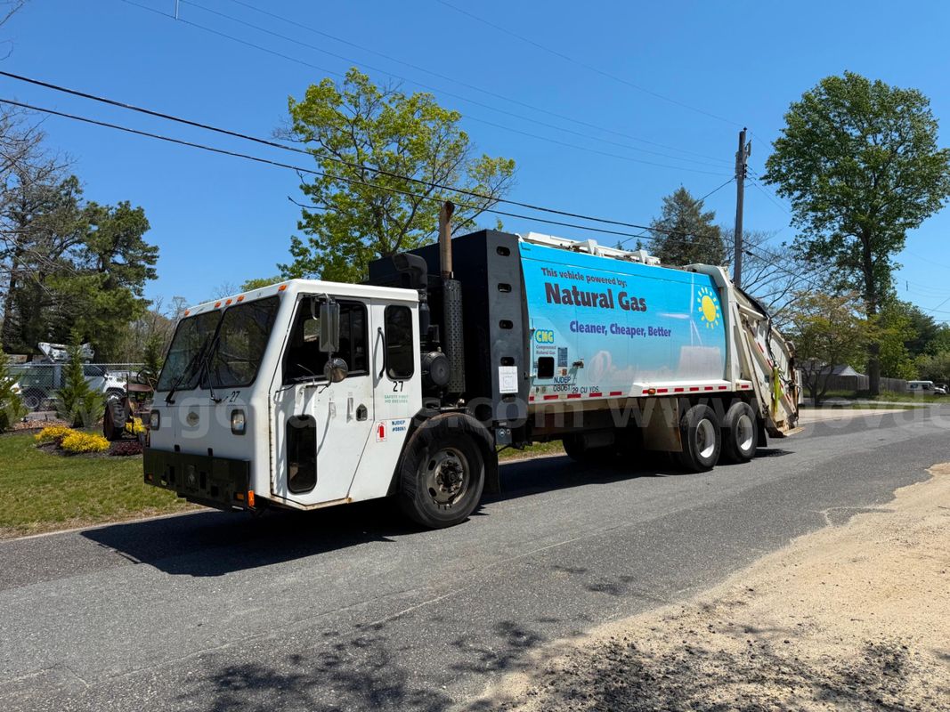 2010 Crane Carrier Rear load Trash Truck