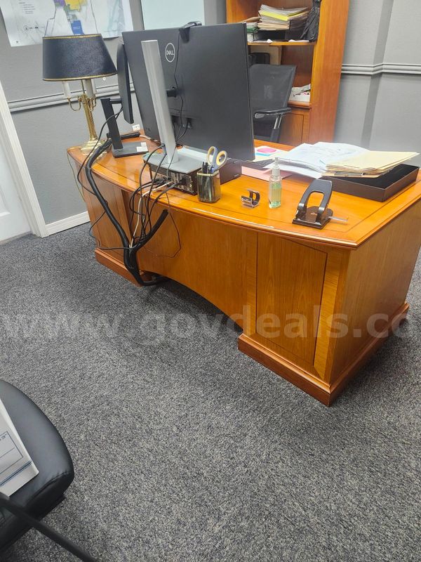 Office Desk (Honey Oak Color)