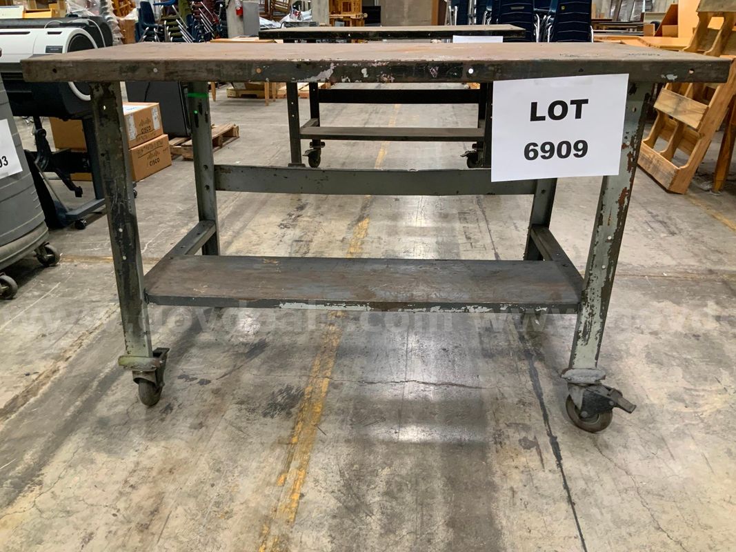Metal Shop Table
