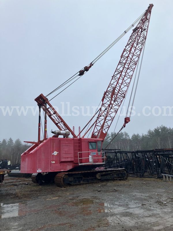 1992 Manitowoc 3900W Series 2, 140-Ton Crawler Crane, w/100 ft. of No. 9A boom, CAT 3406B diesel engine Qty 1