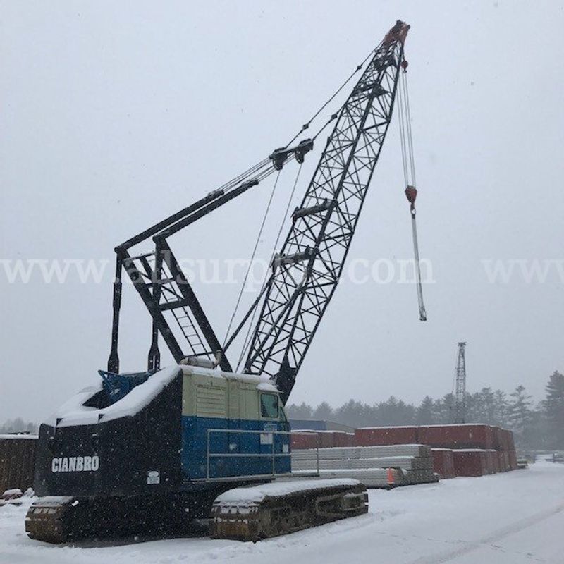 1967 Manitowoc 4000W Vicon 150-Ton Crawler Crane, 140 ft. of No. 17 lattice boom, Qty 1