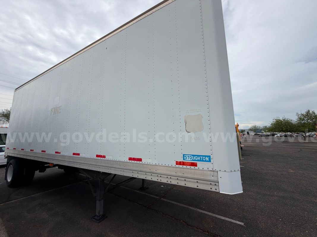 2007 Stoughton trailers 28 FT PUP SEMI TRAILER AVW-285s