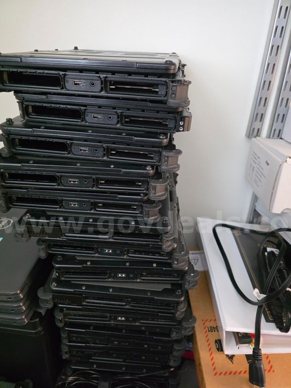 Lot of 19 Getac Rugged Laptops - AS-IS condition