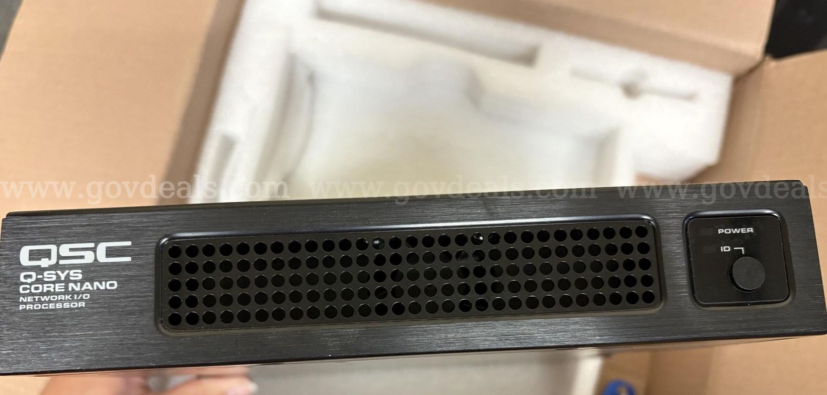QSC Q-SYS Core Nano Networking Audio, Video, and Control Processor QTY 1