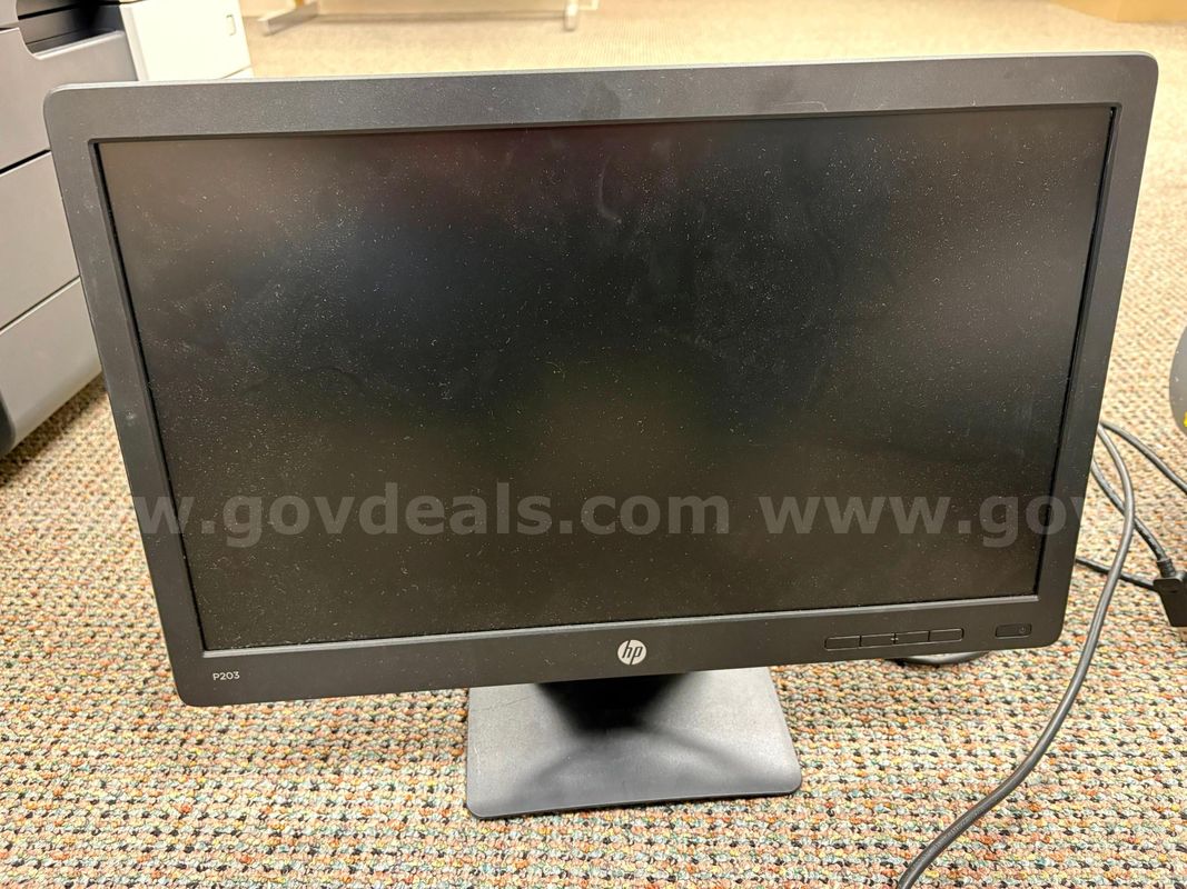 HP P203 20-inch Monitors QTY 6