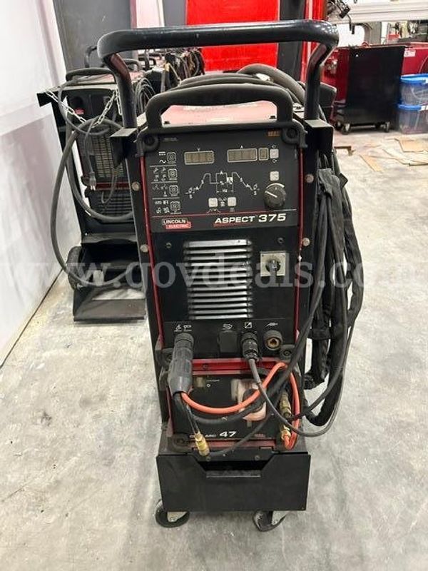 Lincoln Aspect 375 Ready-Pak AC/DC TIG Welder