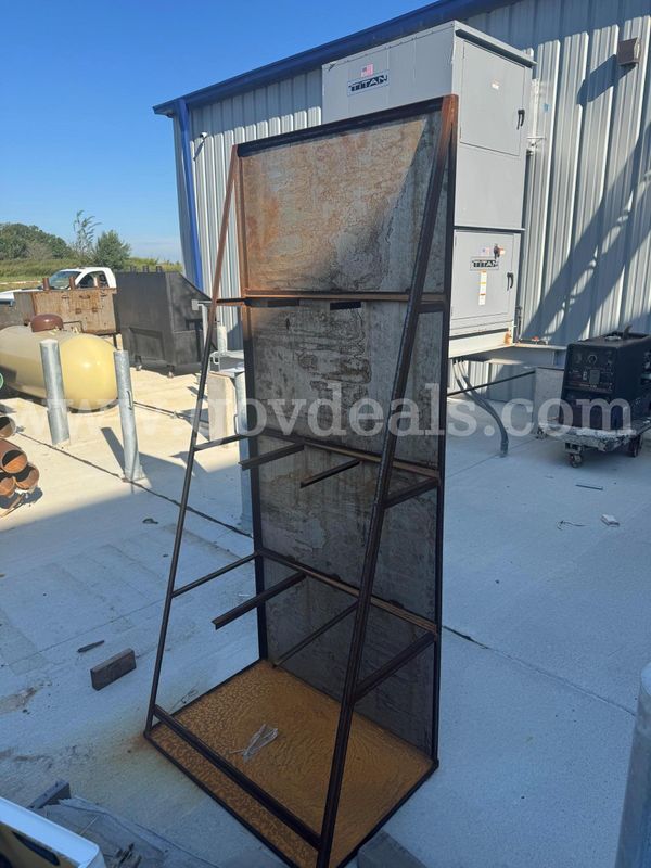 Vertical Metal Storage Rack #9