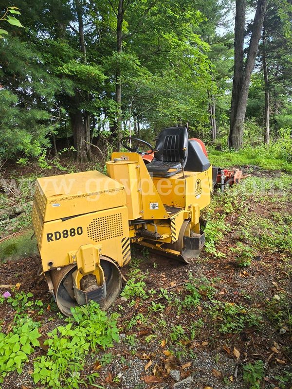 1996 Wacker RD880 Double Drum Vibratory Roller - Runs Well - 1,450.9 Hours