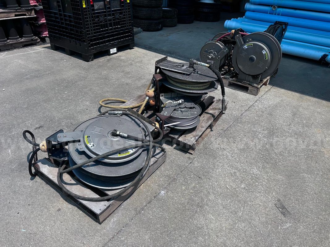 Misc. Hose and Cable Reels Hannay Air Hydraulic Power