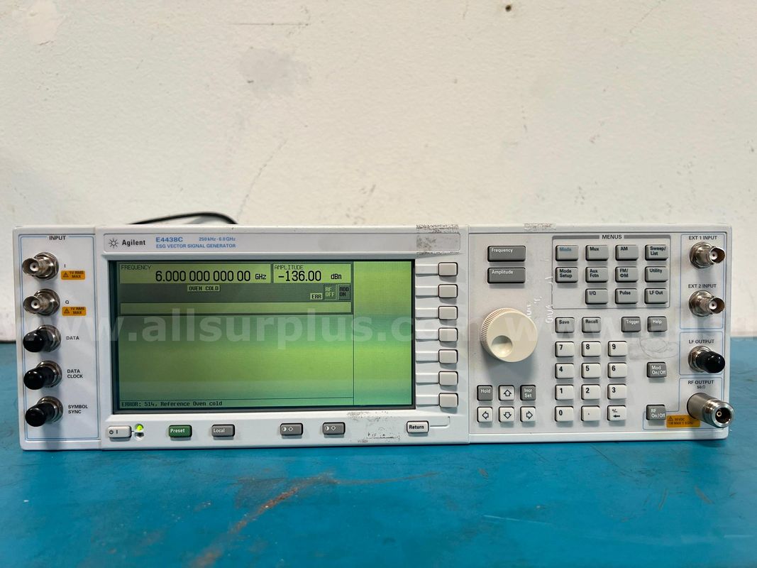 Agilent E4438C Vector Signal Generator 6GHz