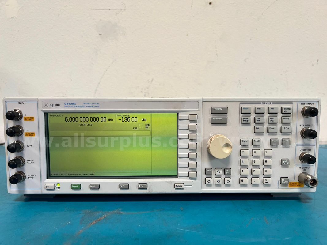 Agilent E4438C Vector Signal Generator 6GHz