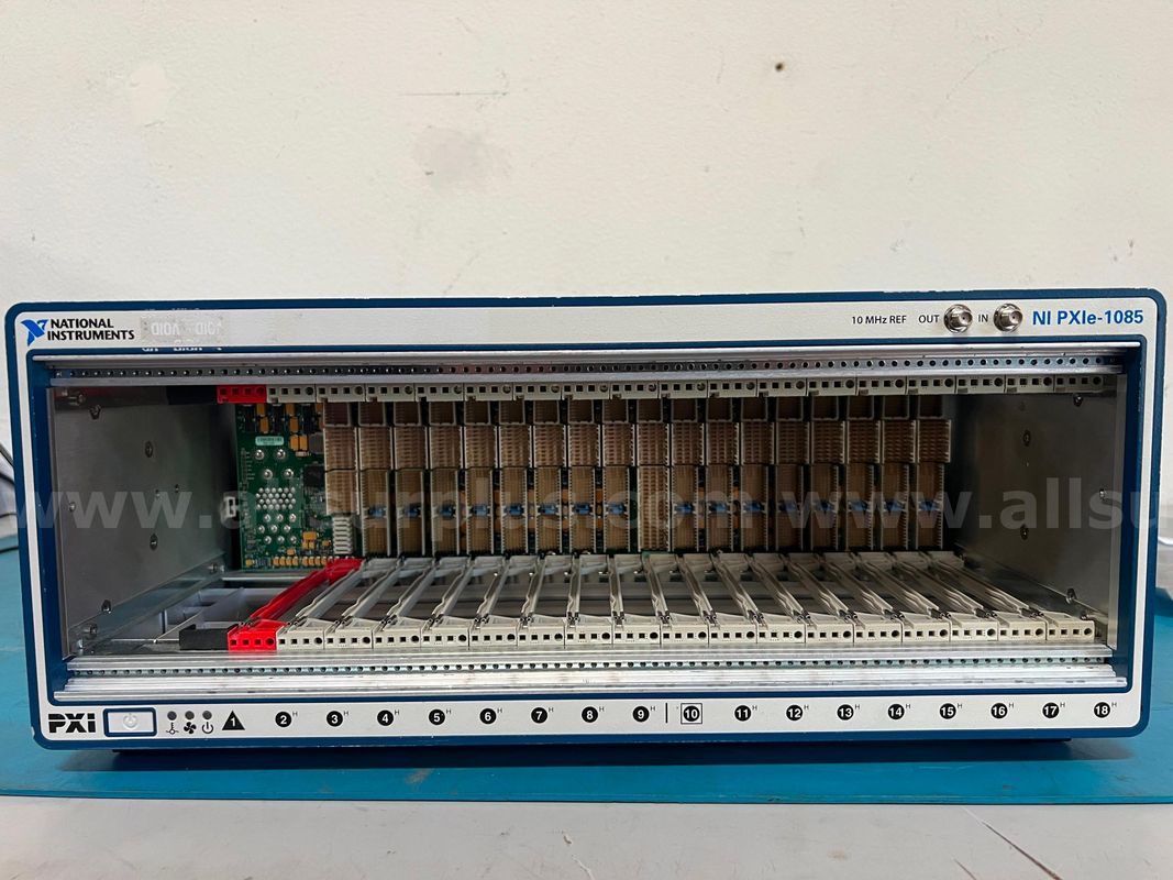 National Instruments NI PXIe-1085 & 3ea. NI PXI-6653 modules