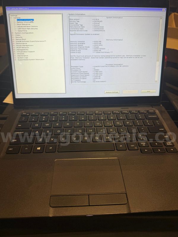 Lot of (17) Dell Latitude 5300 2in1 i5-8365U CPU @1.60 GHZ Laptops