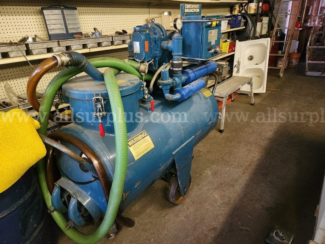 Cincinnatti Milacron 50/50 Cimcool Recovery Unit machine cutting and turning coolant vacuum pump