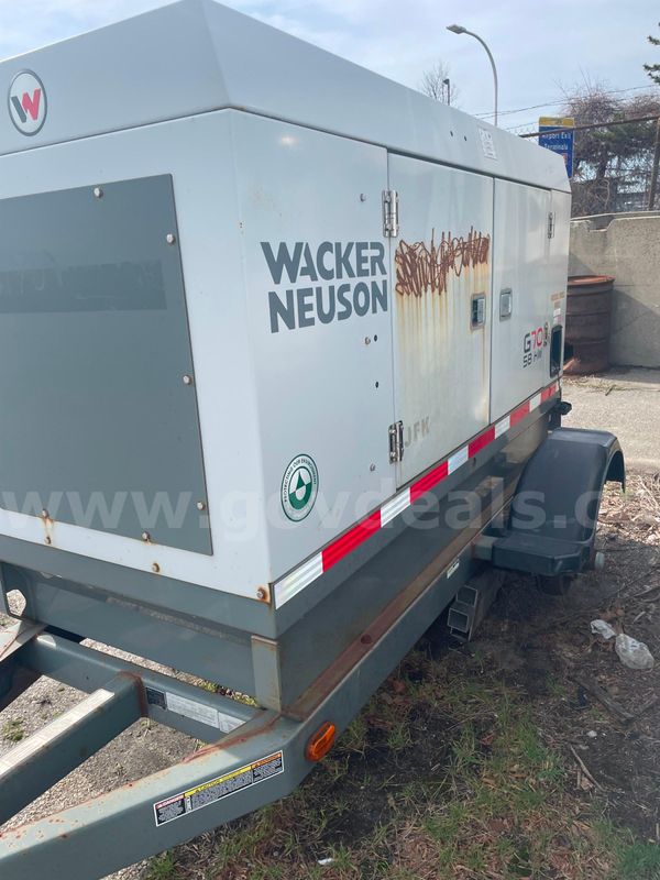 Lot Of 2 Kohler  And Wacker Neuson Generators