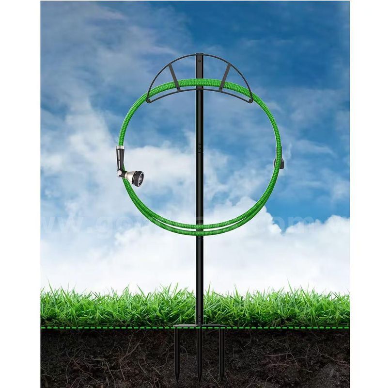 SHIPPING AVAILABLE Lot of 10, Garden Hose Stand/Hanger Freestanding, Heavy Duty In-Ground Hose Rack Organizer (WS1077)
