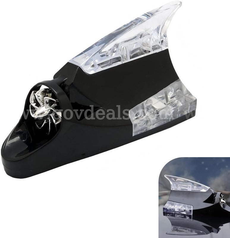 SHIPPING AVAILABLE Lot of 49 Unique Bargains Black Shark Fin Shape Auto Car Wind Power Roof Antenna(5-07)