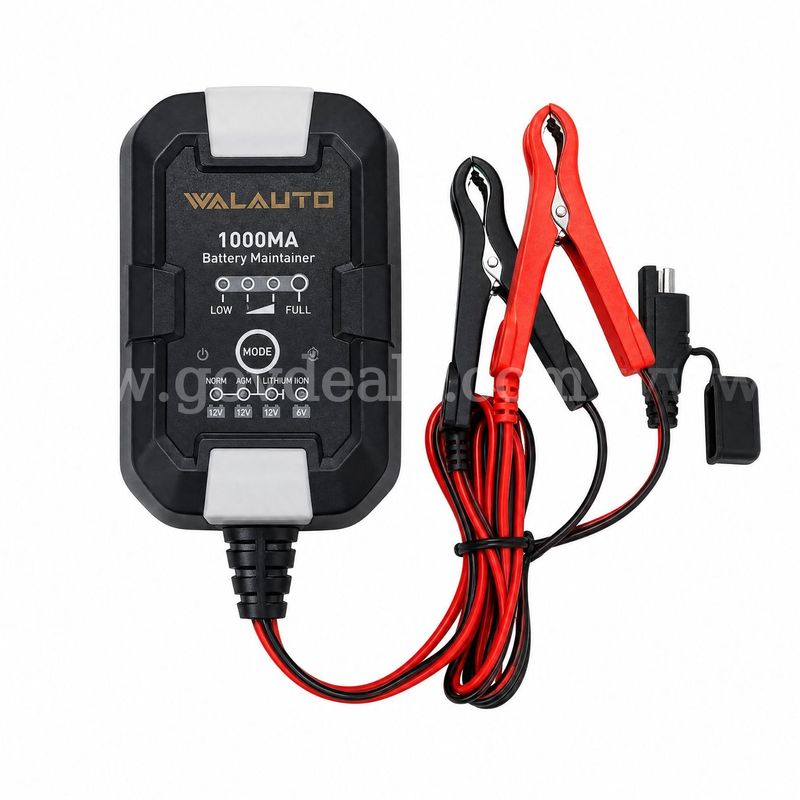 SHIPPING AVAILABLE BRAND NEW Lot of 20 Walauto GAP02, Fully-Automatic Smart Battery Charger, Maintainer 1-Amp(A3-4A)