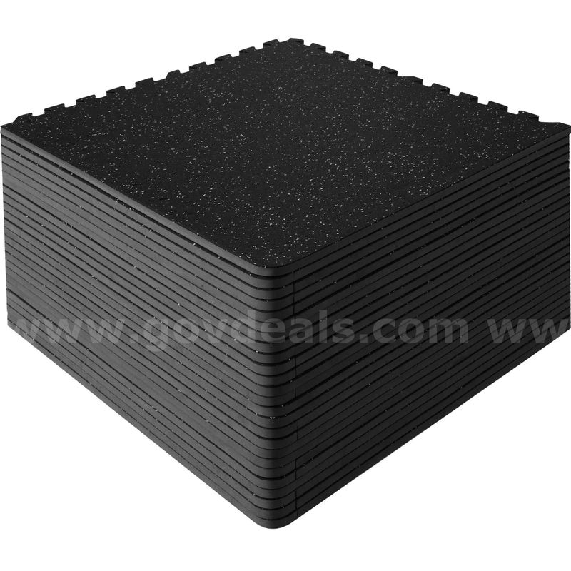 SHIPPING AVAILABLE VEVOR EVA Interlocking Foam Floor Mats, 0.56 in Thickened 25 Pcs Puzzle Rubber Tiles (A15-6)