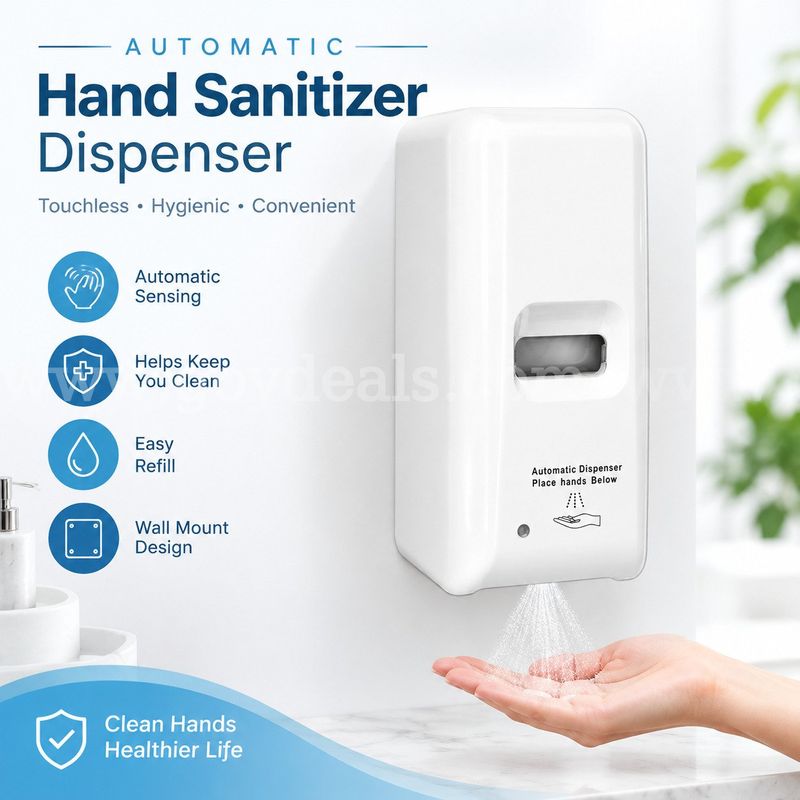 SHIPPING AVAILABLE Automatic Soap Dispenser Touchless Electric Foaming Soap Dispenser Hand-Free Auto Hand Wall(A1-02)