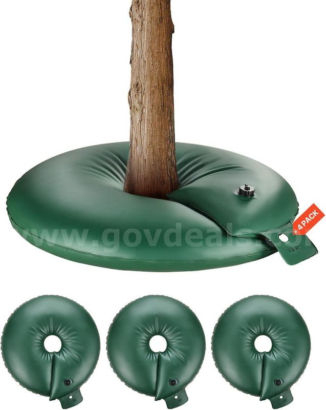 SHIPPING AVAILABLE VEVOR Tree Watering Rings, 4 Pcs 20 Gallons Tree Watering Bags, 6-9 Hours Slow Release(A17-5)
