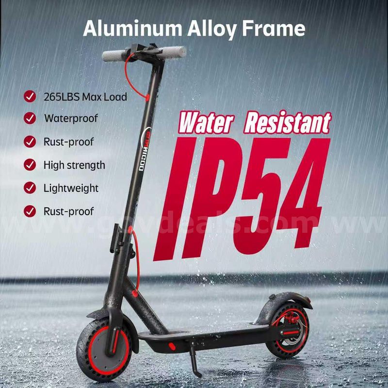 SHIPPING AVAILABLE Electric Scooter Adult 350W/500W Motor, Top Speed 19 mph, Max 25 Miles Ranges, Foldable E（M3-01）