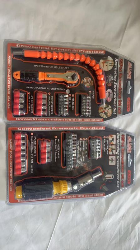 SHIPPING AVAILABLE Multi-Functional Screwdriver Tool Kit Combo, 32+22Pcs Ratchet & Flexible Extension for Home (31-06)