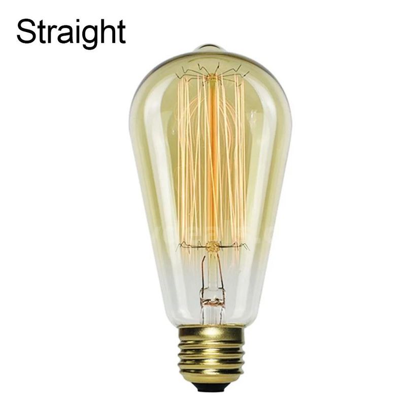 SHIPPING AVAILABLE Walcut ANTIQUE EDISON BULB 16 Pack ST64 40W E26 110V Bulb Incandescent Lamp Bar Decoration(pa-04)