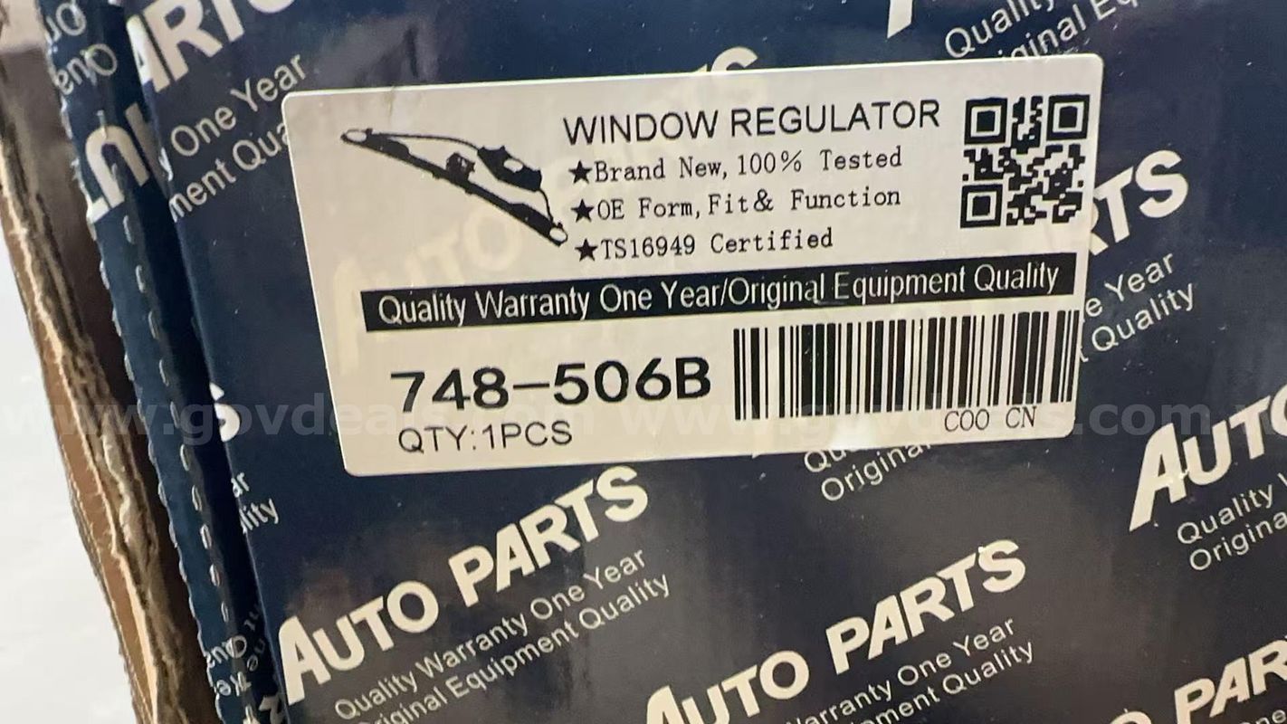 SHIPPING AVAILABLE Lot of 5 Window Regulator for 2005-2010 Toyota Tacoma 748-506B (No Motor)（B3-01）
