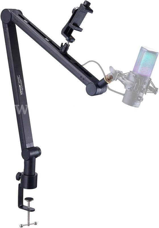 SHIPPING AVAILABLE lot of 3 Microphone Boom Arm with Desk Mount, 360° Rotatable, Adjustable Mic Stand (7-J)