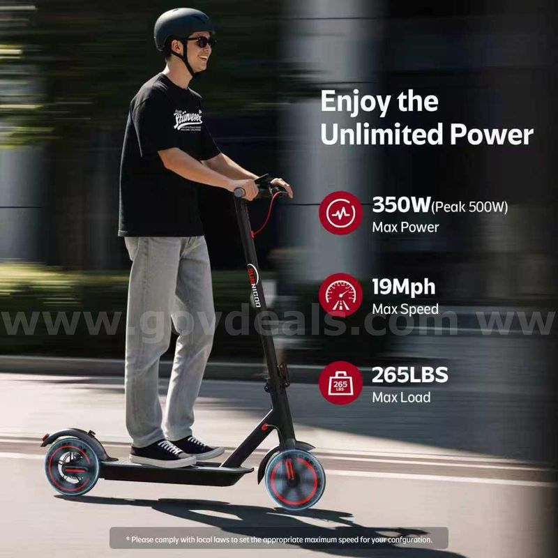SHIPPING AVAILABLE Electric Scooter Adult 350W/500W Motor, Top Speed 19 mph, Max 25 Miles Ranges, Foldable E（M3-01）