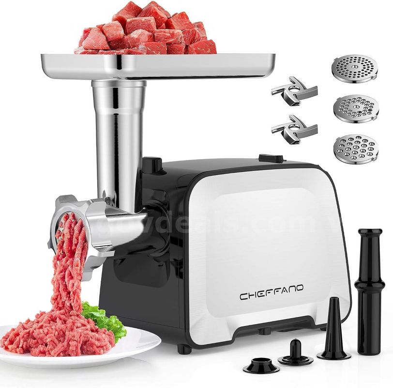 SHIPPING AVAILABLE Cheffano AZ-MG090C 500W Electric Meat Grinder 3-in-1 Multi Function Sausage Maker(B1-016)