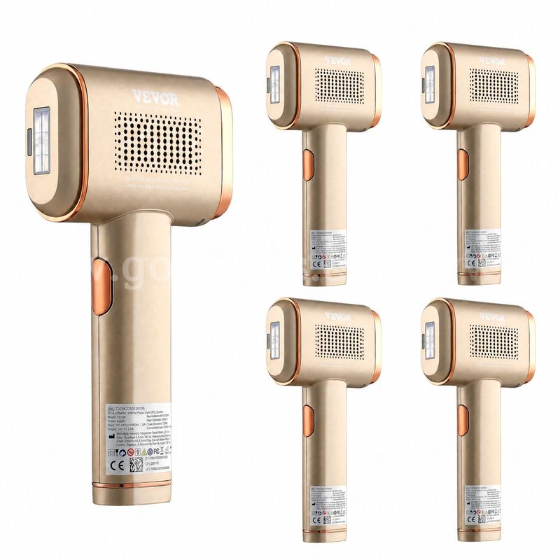 SHIPPING AVAILABLE lot of 5 IPL Hair Removal, Permanent Hair Removal with Sapphire Ice Cooling System, Painless (3-BA)
