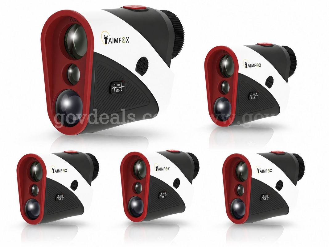 SHIPPING AVAILABLE lot of 5 AIMFOX A300 Golf Rangefinder with Slope Switch, 1000 Yards Laser Range Finder(B1-2)