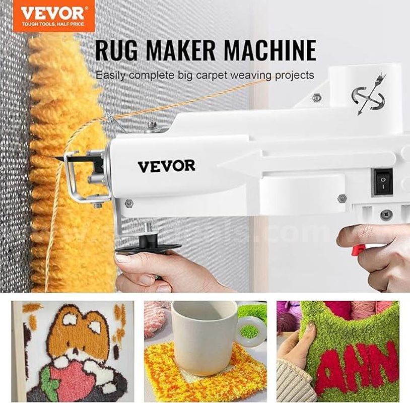 SHIPPING AVAILABLE Tufting Gun, Cut Pile Electric Carpet Weaving Flocking Machine, Rug Machines Starter Kit(M-03)
