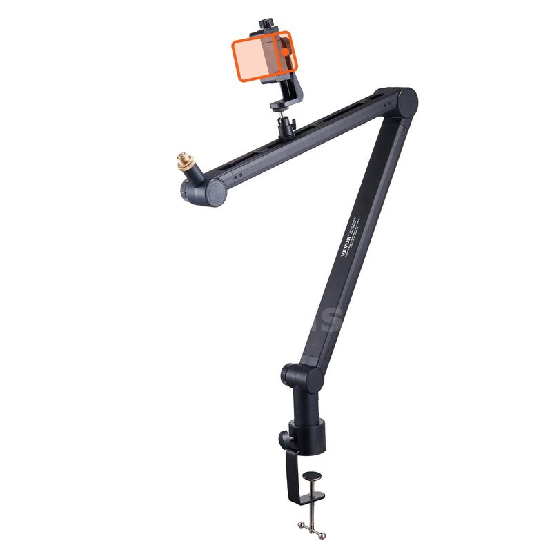 SHIPPING AVAILABLE lot of 2 Microphone Boom Arm with Desk Mount, 360° Rotatable, Adjustable Mic Stand (7-J)
