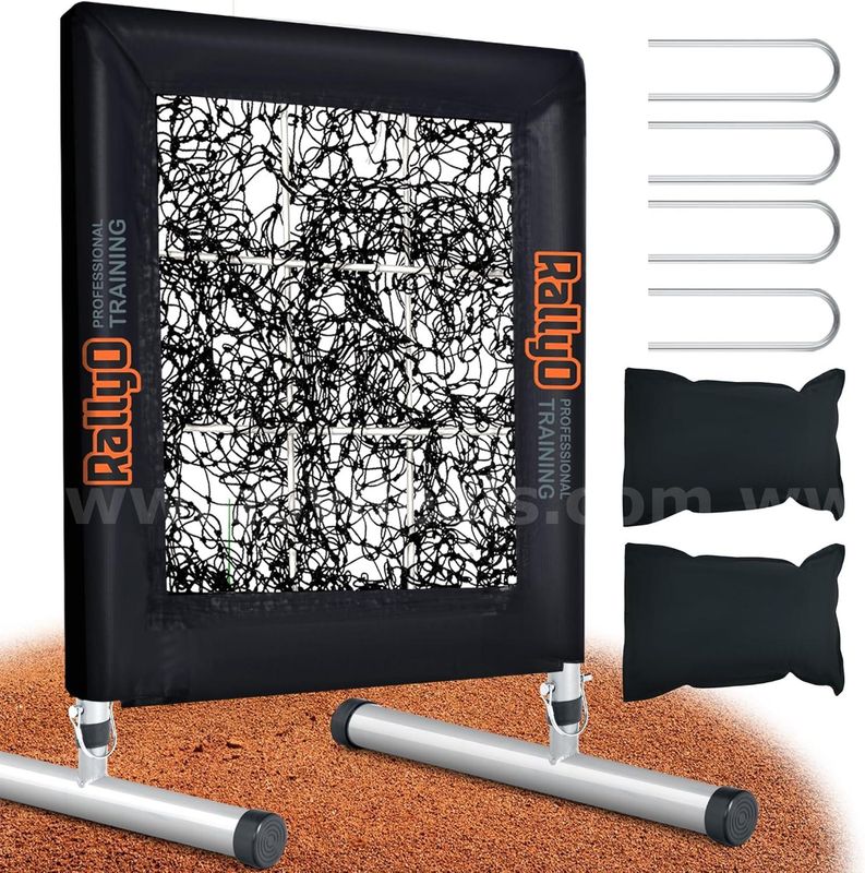 SHIPPING AVAILABLE 9 Hole Baseball Net, 28"x27" Softball Baseball Training Equipment for Hitting Pitching (8-cp)