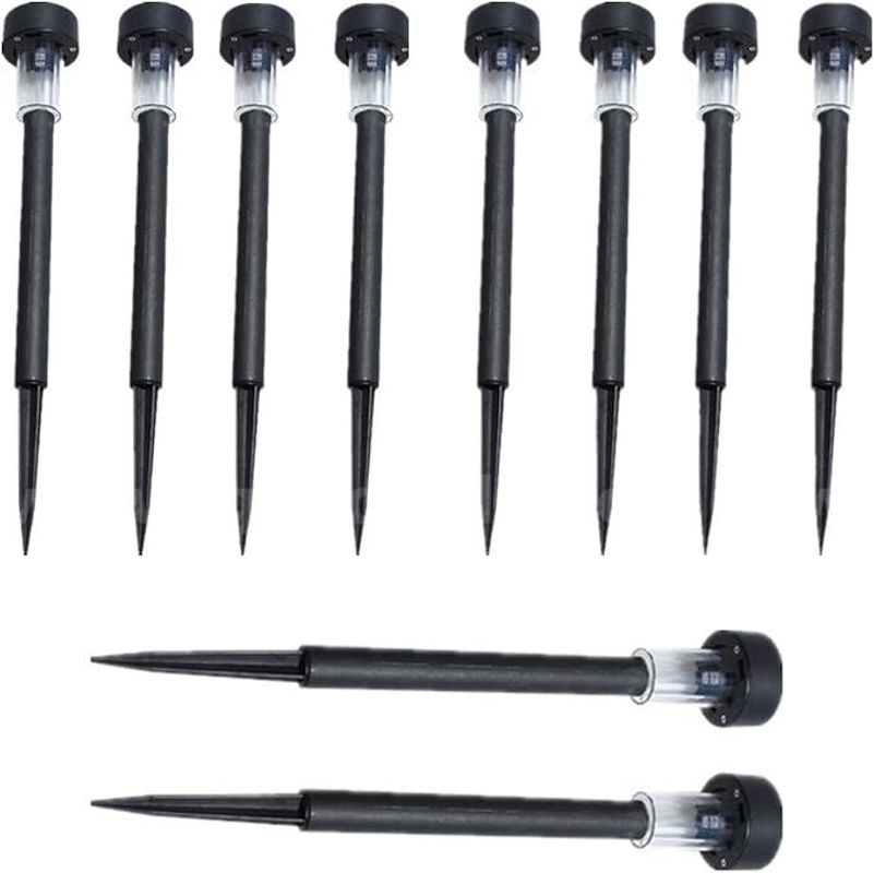 SHIPPING AVAILABLE Lot of 120 Solar Pathway Lights — Outdoor Garden Landscape Lighting, Waterproof, Auto On/Off (B4-02)